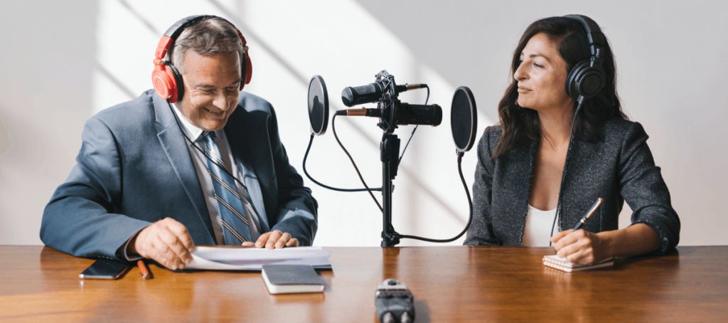 Marketing B2B con entrevistas en pódcast